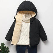 Lamb Wool & Velvet Thick Coat for Kids