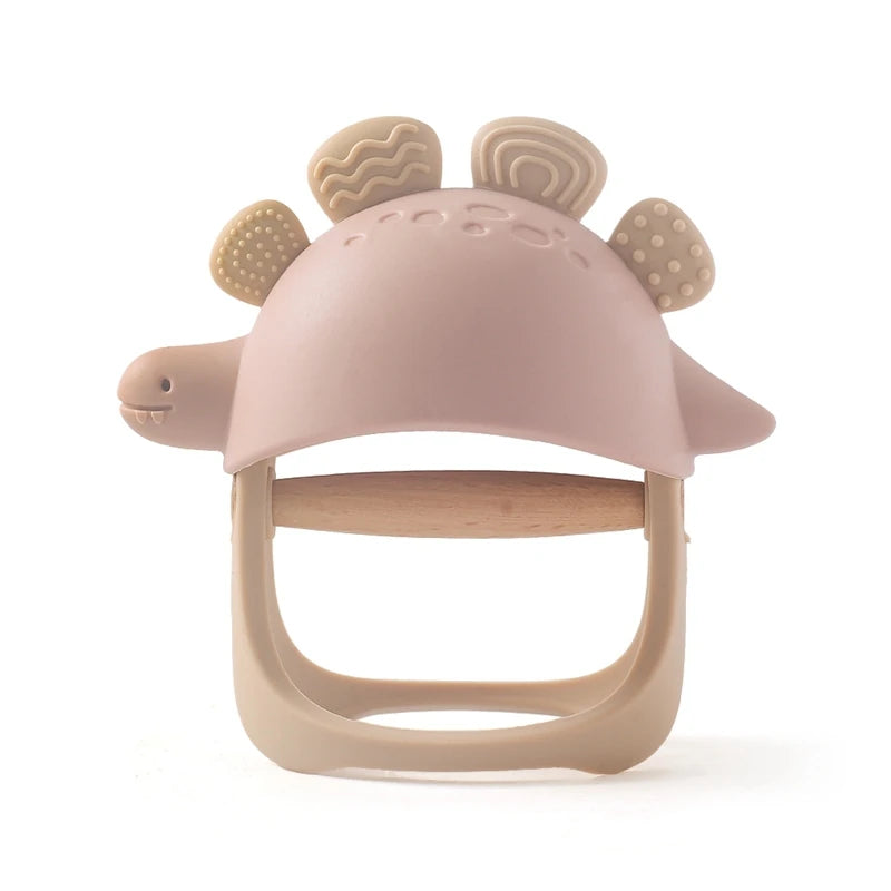Dino Chew Silicone Teether Bracelet