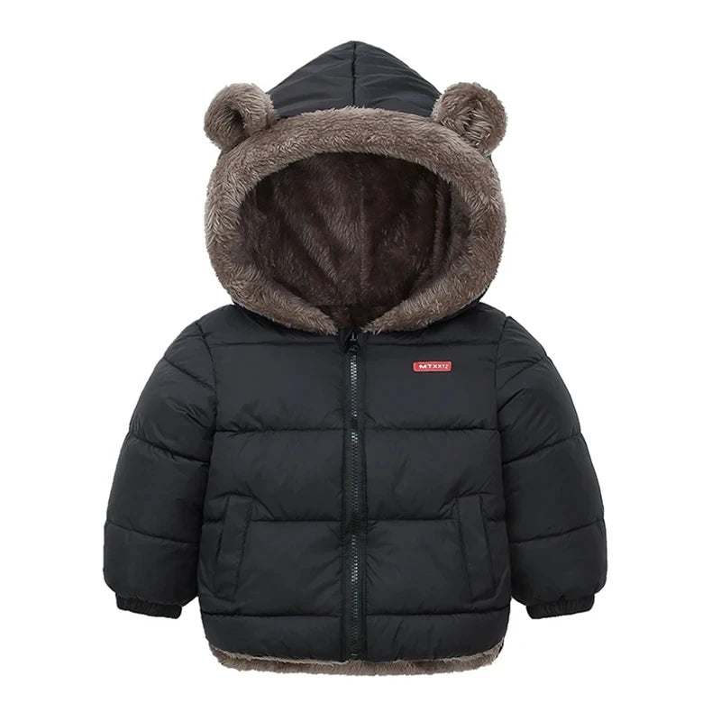 Lamb Wool & Velvet Thick Coat for Kids