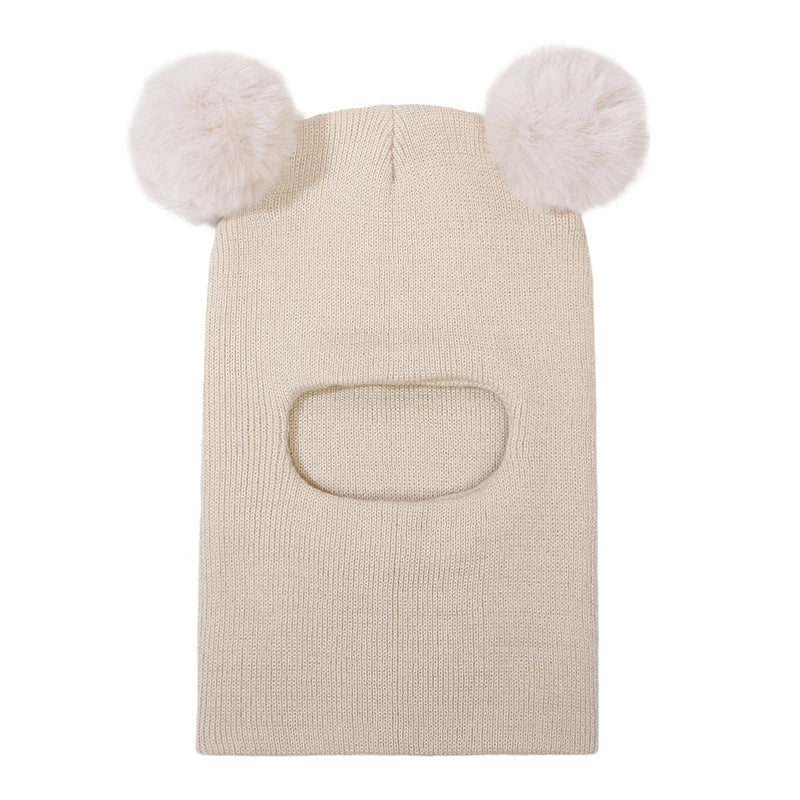 Pompom Baby Winter Hat & Scarf