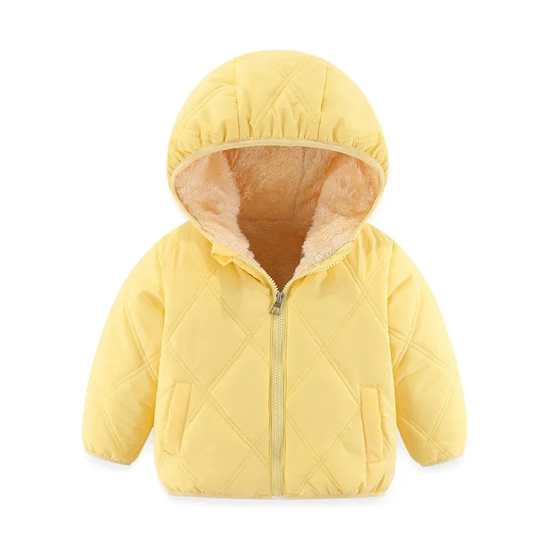 Kids Winter Hooded Jacket