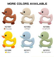 Duckie Clip Teether & Pacifier Holder