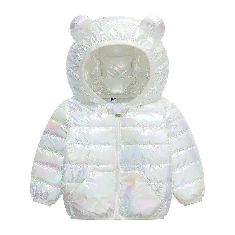 Kids' Hooded Lightweight Down Jacket
