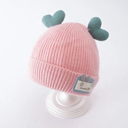 Cute Bear Ear Protection Knitted Winter Hat