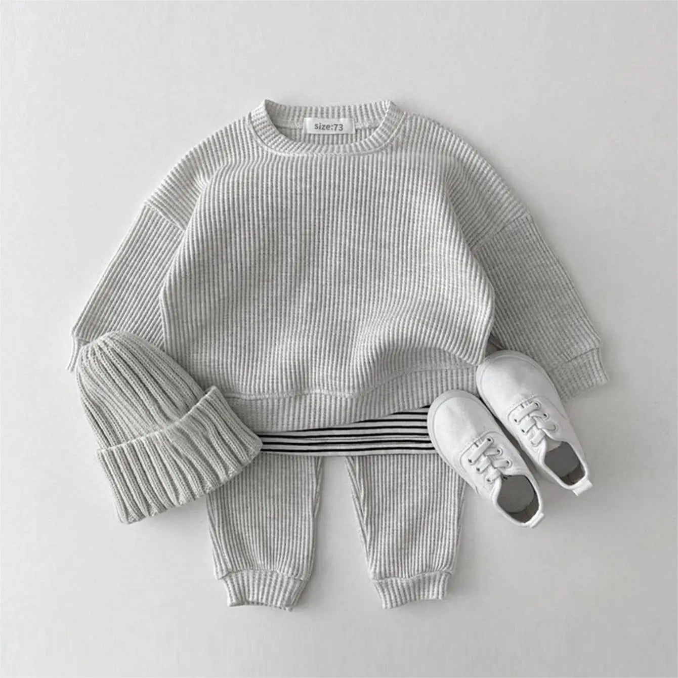 Baby Clothing Sets for Spring & Autumn Loose Tracksuit Pullovers