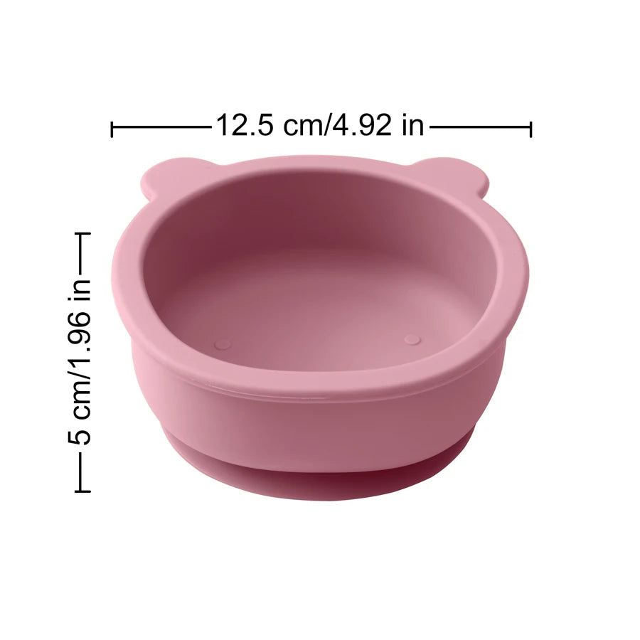 Bear Grip Silicone Suction Bowl