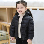 Cute Kids' Hooded Down Jacket