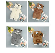 Warm Hooded Romper For Infants