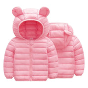 Cute Kids' Hooded Down Jacket