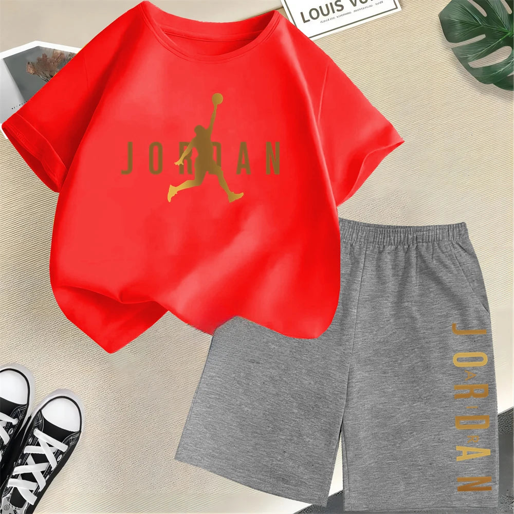 Kids T-Shirt & Shorts 2-Piece Set