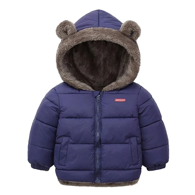 Lamb Wool & Velvet Thick Coat for Kids