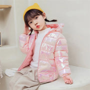Kids' Hooded Lightweight Down Jacket