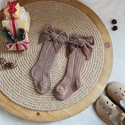 Baby Girls  Big Bow Christmas Socks