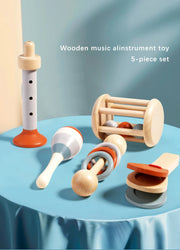 Tini Tunes Wooden Hand Bell Toy