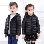 Cute Kids' Hooded Down Jacket