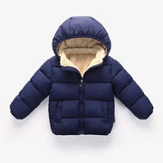 Lamb Wool & Velvet Thick Coat for Kids