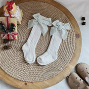 Baby Girls  Big Bow Christmas Socks