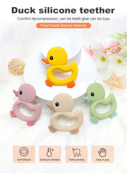 Duckie Clip Teether & Pacifier Holder