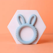 Happy Bunny Silicone Teether