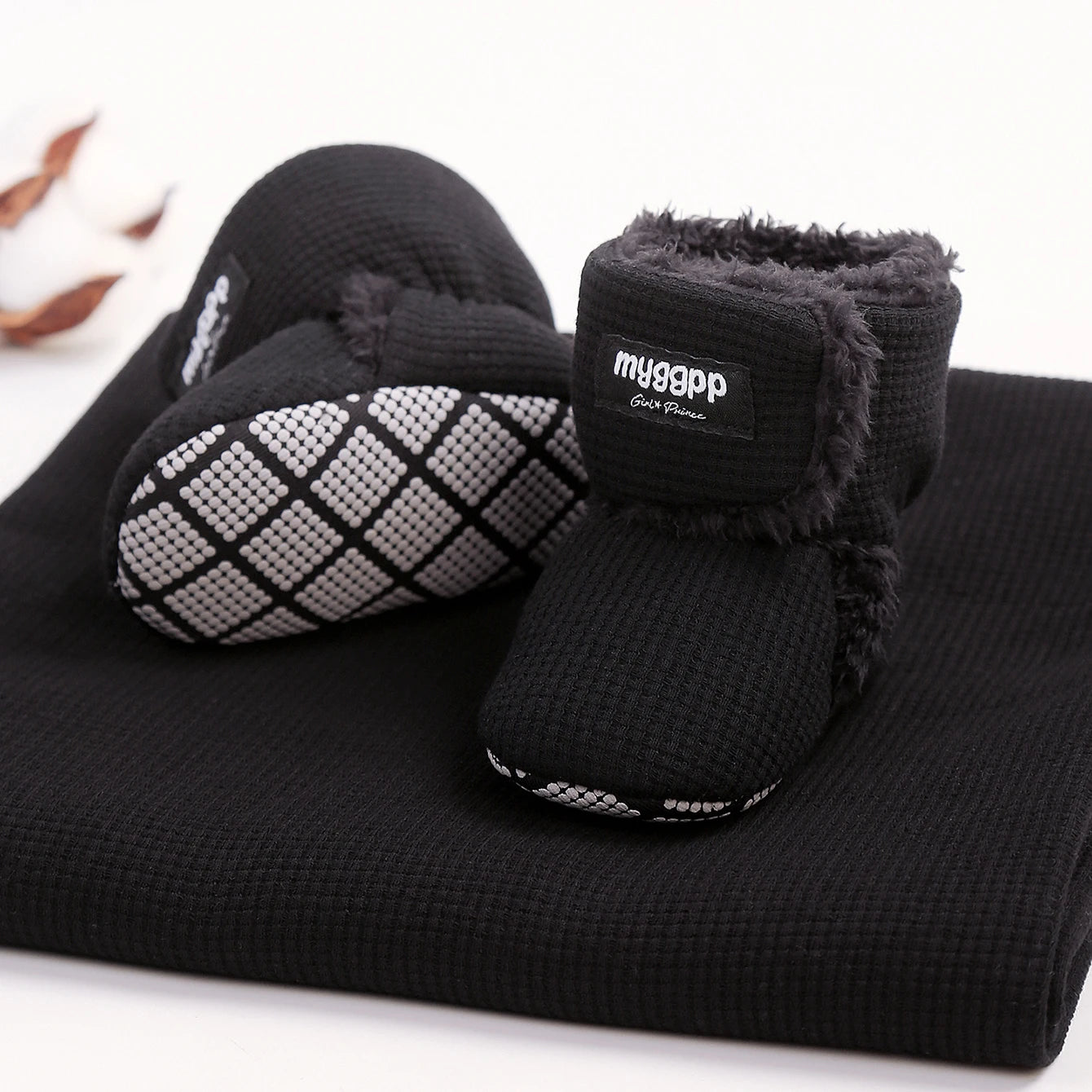 Baby Girls & Boys Warm Fleece Winter Booties