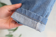 Baby Girls' Cute Top & Denim Pants Set