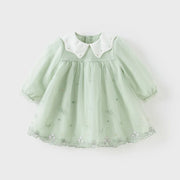 Dave Bella Girls' Elegant Princess Dress