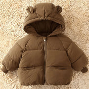 Kids Warm Hooded Jacket