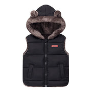 Kids' Hooded Down Vest