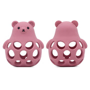 Chickie Chew Hollow Teether Rattle
