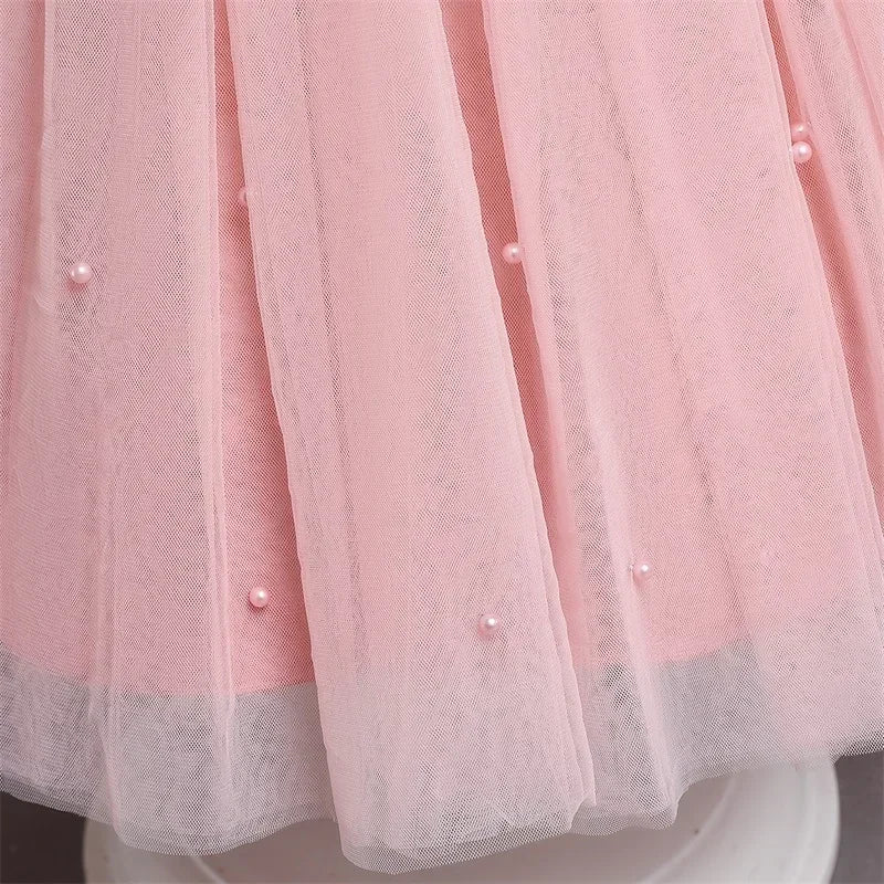 Elegant Beaded Princess Dress