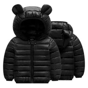 Cute Kids' Hooded Down Jacket