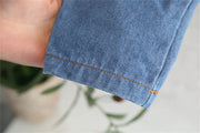 Baby Girls' Cute Top & Denim Pants Set