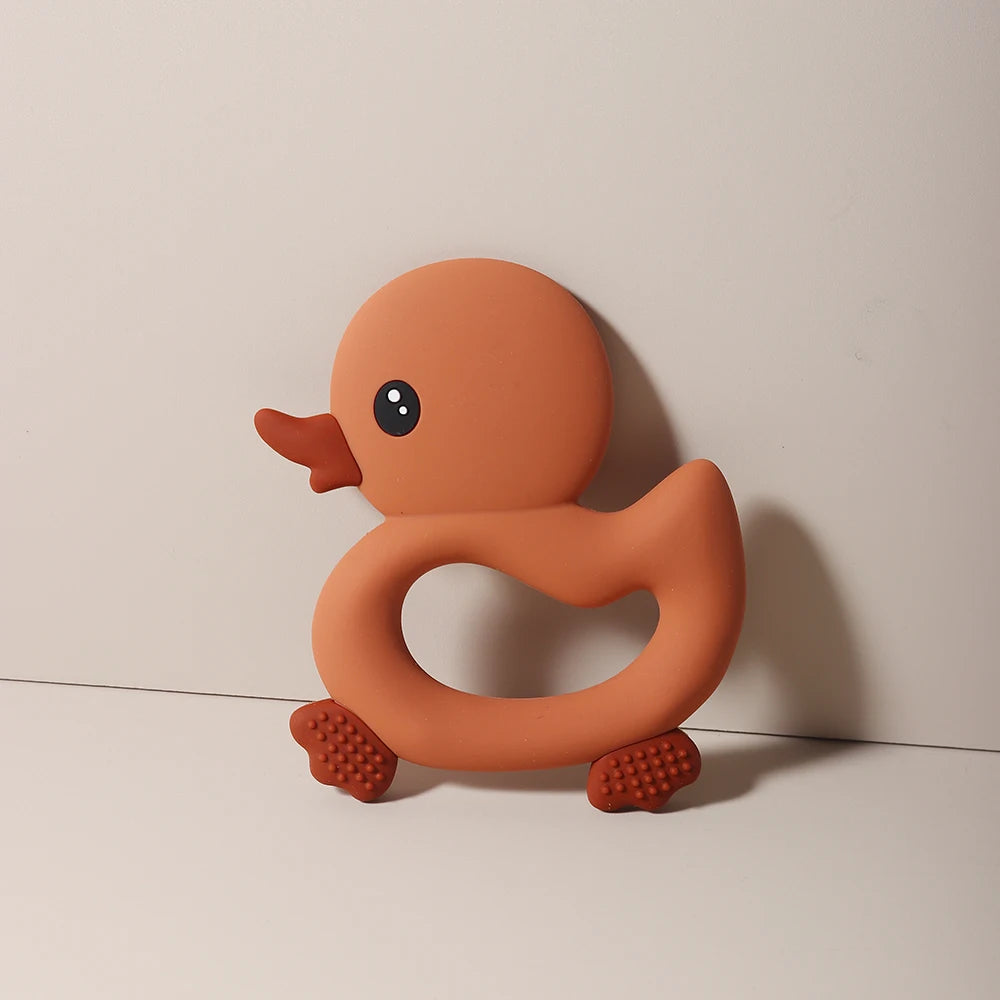 Duckie Clip Teether & Pacifier Holder